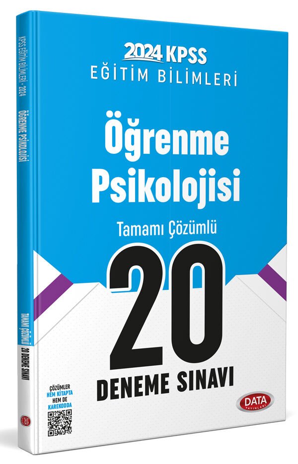 KPSS Eğitim Bilimleri Öğrenme Psikolojisi 20 Deneme Sınavı