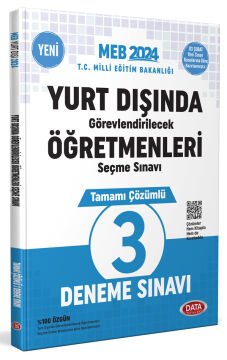 2024 MEB Yurt Dışında Görevlendirilecek Öğretmenleri Seçme Sınavı Tamamı Çözümlü 3 Deneme Sınavı