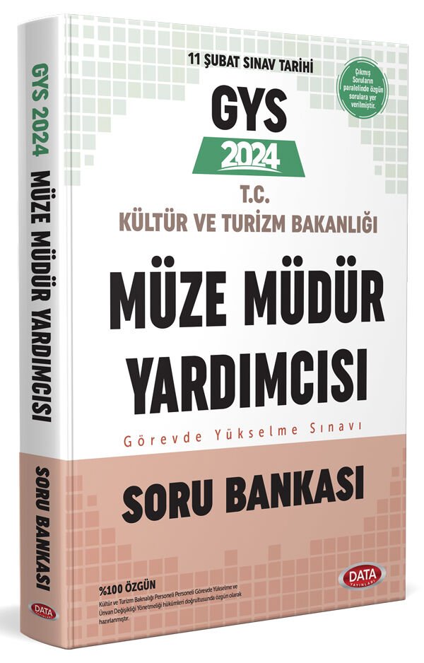 Kültür ve Turizm Bakanlığı Müze Müdür Yardımcısı GYS Soru Bankası