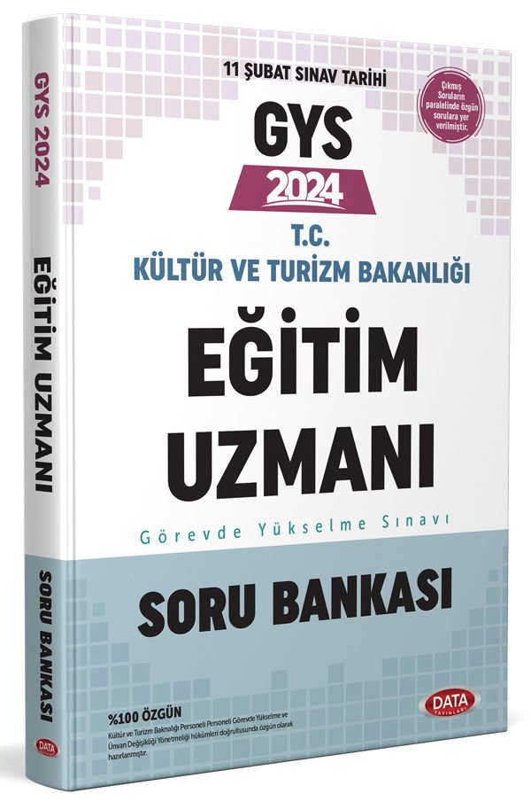 Kültür ve Turizm Bakanlığı Eğitim Uzmanı GYS Soru Bankası