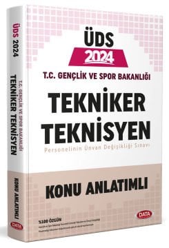 T.C. Gençlik ve Spor Bakanlığı Tekniker - Teknisyen ÜDS Konu Anlatımlı