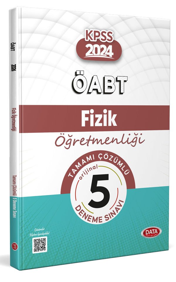 ÖABT 2024 Fizik Öğretmenliği Tamamı Çözümlü 5 Deneme Sınavı