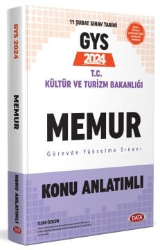 Kültür ve Turizm Bakanlığı GYS Memur Konu Anlatımlı