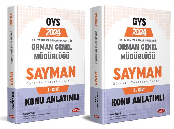 Orman Genel Müdürlüğü Sayman Görevde Yükselme Sınavı Konu Anlatımlı 1-2