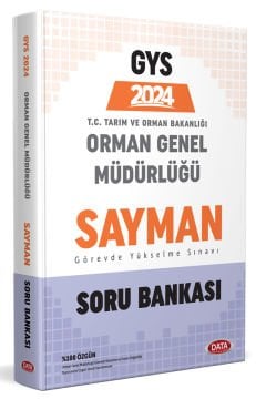 Orman Genel Müdürlüğü Sayman Görevde Yükselme Sınavı Soru Bankası