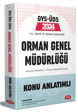 Orman Genel Müdürlüğü GYS-ÜDS Konu Anlatımlı