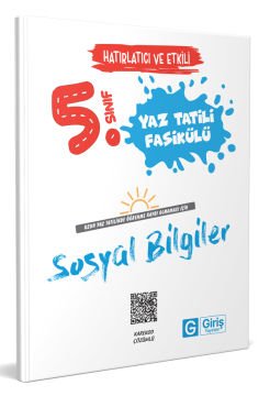 5. Sınıf Sosyal Bilgiler Yaz Tatili Fasikülü - Giriş Yayınları