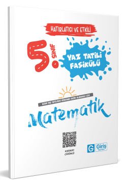 5. Sınıf Matematik Yaz Tatili Fasikülü - Giriş Yayınları