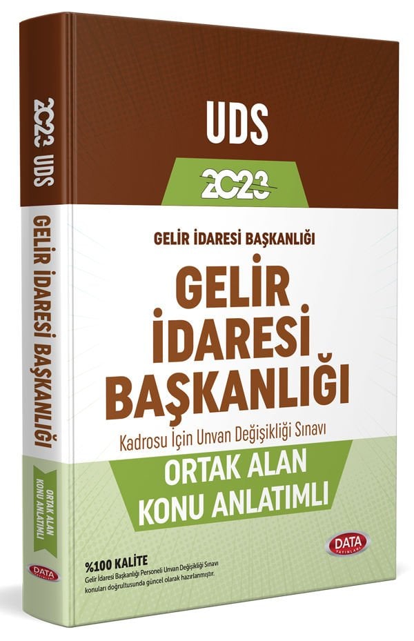 Gelir İdaresi Başkanlığı UDS Ortak Alan Konu Anlatımlı