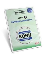 Uzman ve Başöğretmen Modül 5 Eğitimde Kapsayıcılık Özet ve Öğretici Konu Fasikülü