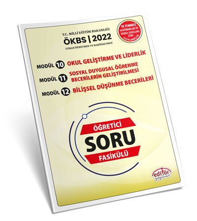 Başöğretmen Modül 10 - Modül 11 - Modül 12 Öğretici Soru Fasikülü