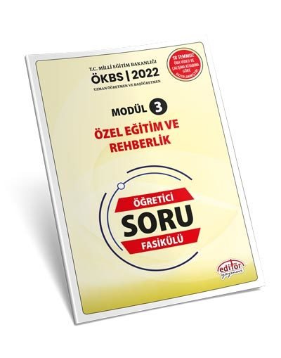 Uzman ve Başöğretmen Modül 3 Özel Eğitim ve Rehberlik Özet ve Öğretici Soru Fasikülü