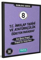 8. Sınıf Dubleks Serisi T.C. İnkılap Tarihi ve Atatürkçülük Seti - Markaj Yayınları
