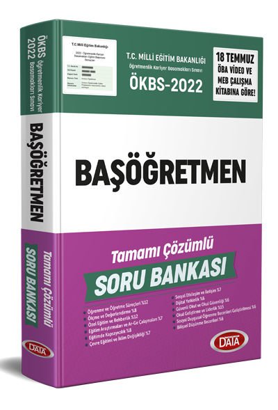 2022 Başöğretmen Tamamı Çözümlü Soru Bankası