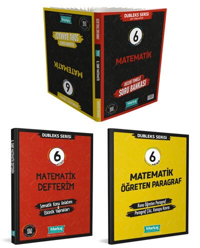 6. Sınıf Dubleks Serisi Matematik Seti - Markaj Yayınları