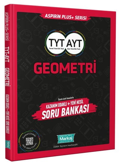 TYT-AYT Geometri Soru Bankası Aspirin Plus+ Serisi Markaj Yayınları