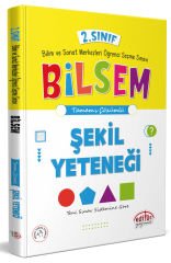 2. Sınıf Bilsem Hazırlık Şekil Yeteneği Tamamı Çözümlü - Editör Yayınevi