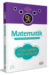 9. Sınıf Matematik Öğretmenin Ders Notları