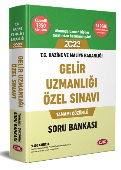 Gelir Uzmanlığı Özel Sınavı Tamamı Çözümlü Soru Bankası