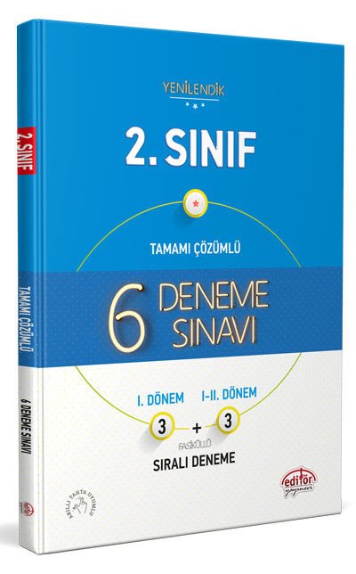 2. Sınıf Tamamı Çözümlü 6 Deneme Sınavı Fasiküllü