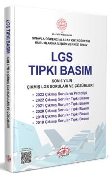 LGS Tıpkı Basım Çıkmış Sorular ve Çözümleri