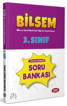 3. Sınıf Bilsem Tamamı Çözümlü Soru Bankası - Data Yayınları