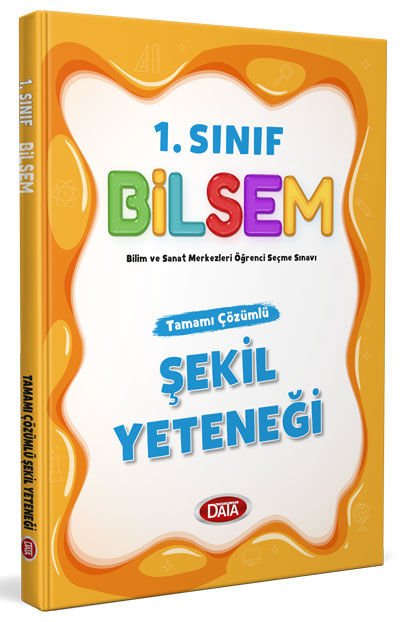 1. Sınıf Bilsem Tamamı Çözümlü Şekil Yeteneği - Data Yayınları