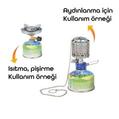 Nurgaz 450 gr Vidalı Kartuş