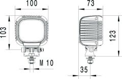 HELLA ValueFit S3000 3400lm LED Çalışma-Sis Lambası