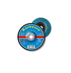 Karbosan Zirkonyum Flap Disk Zımpara 180mm