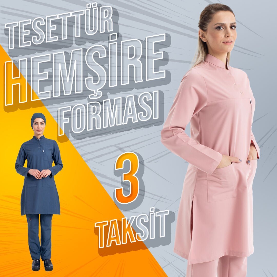 Tesettür Hemşire Forması Kumaş Seçenekleri