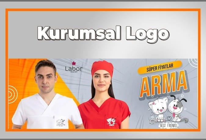 Kurumsal Logonuzu Labor Medikal Tekstil ile Önlüklerinize, Cerrahi Formalara ve Hastane Kıyafetlerinize İşletebilirsiniz