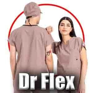Dr Flex Terikoton Likralı Cerrahi Scrubs Forma