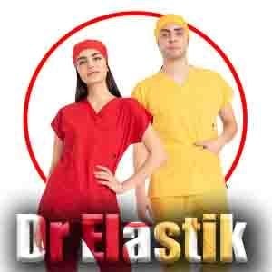 Dr Elastik Likralı Pamuklu Scrubs Forma