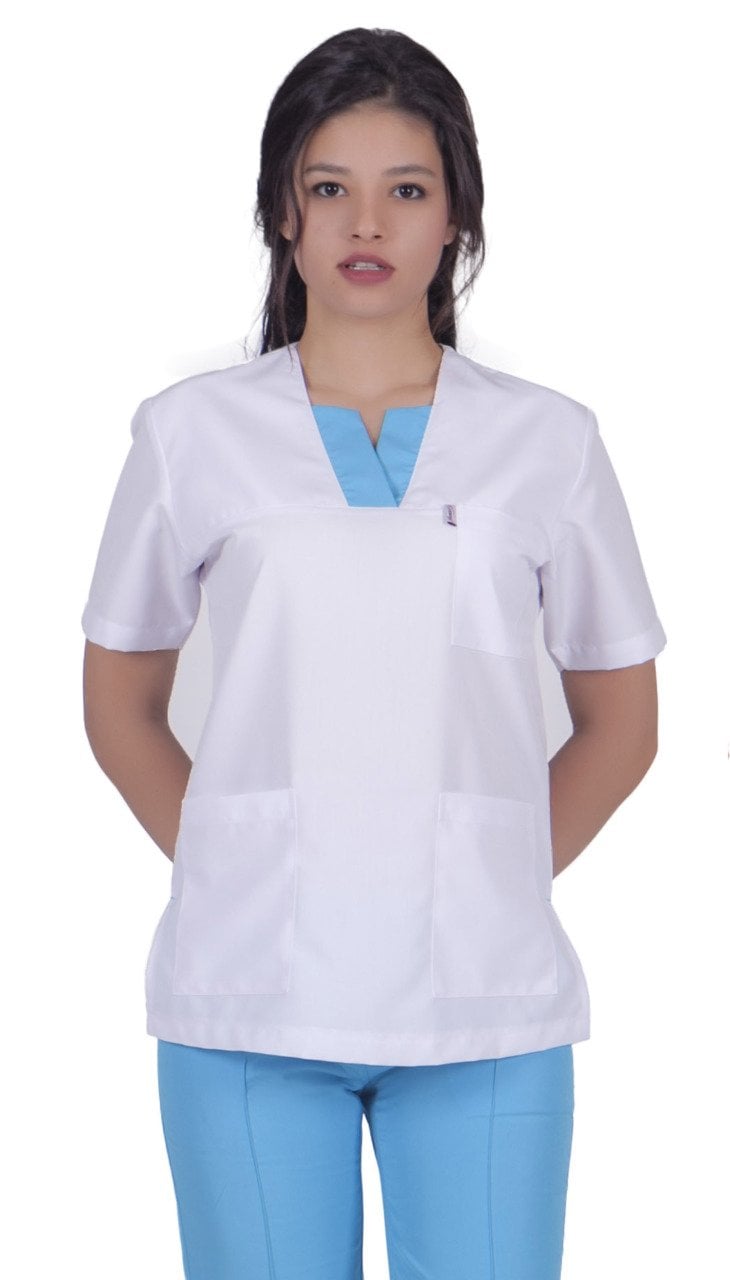 Hemşire Forması RN-01 48-3XL Özel Sipariş
