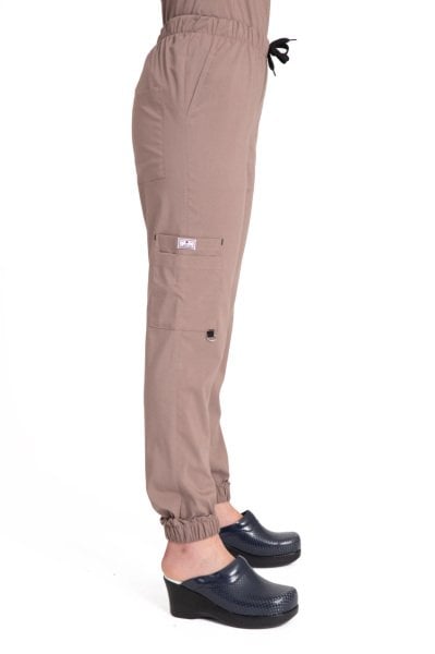 Kadın Dr. Jogger Scrubs Pantolon | Esnek Likralı Terikoton Tek Alt | LABOR