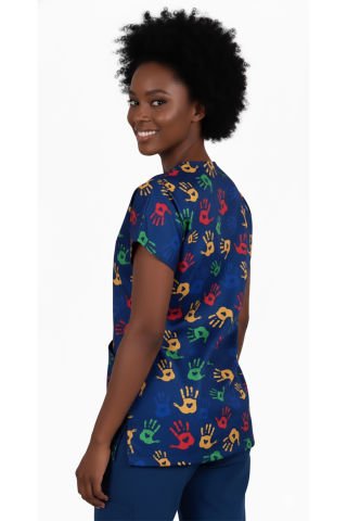 Desenli Tek Üst Bayan Model 28 Dry Touch Kumaş