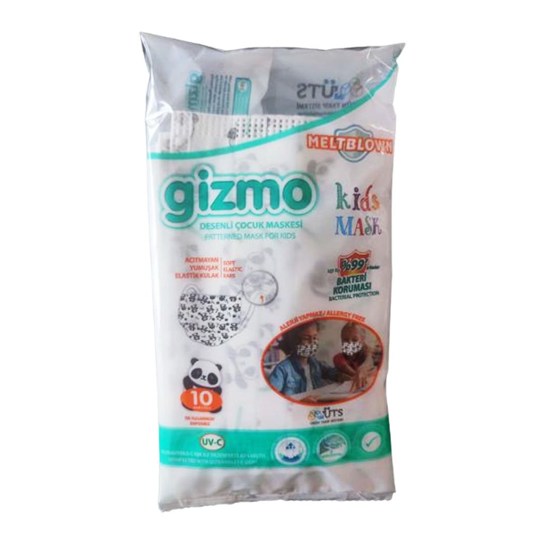 Gizmo Desenli Çocuk Maskesi 10' Lu Steril Pakette