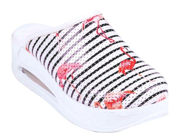 Flamingo Desenli Hava Tabanlı Sabo Terlik