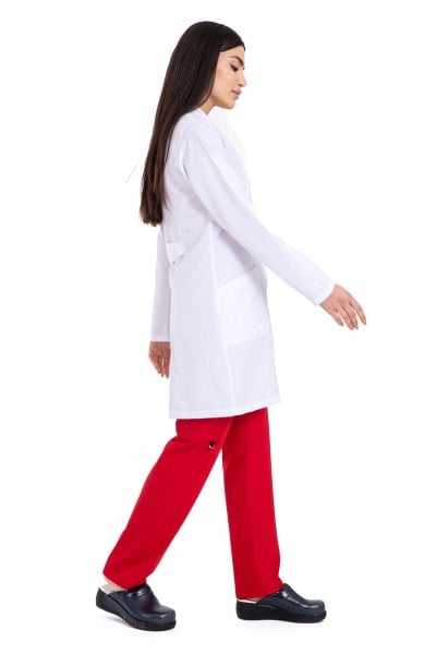Bayan Doktor Önlük Ceket Yaka Uzun Kol BP-01
