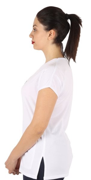 Dr Greys Model Cerrahi Üst Beyaz Dry Touch Yazlık Çok İnce Kumaş Kadın Üst