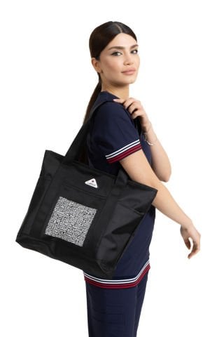 Laborbag siyah çanta unisex nöbet çantası