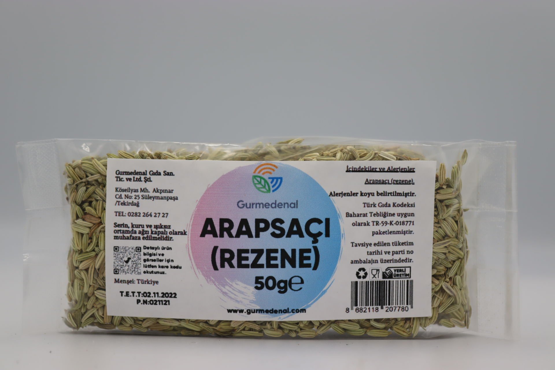 Arapsaçı Rezene 50g