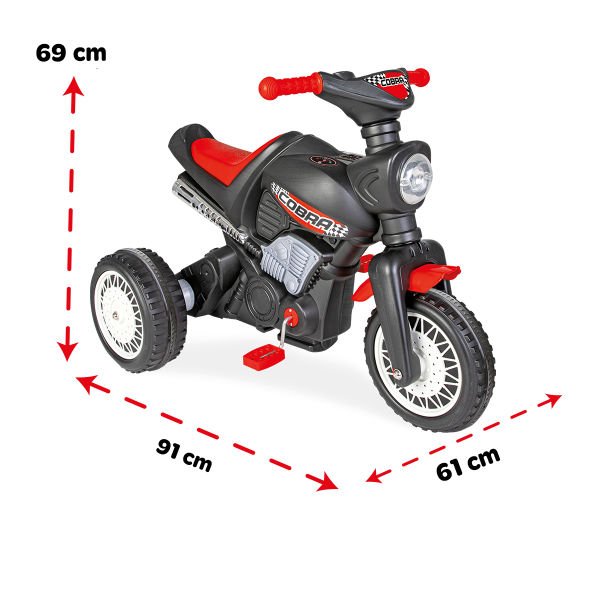 Cobra Pedallı Motosiklet