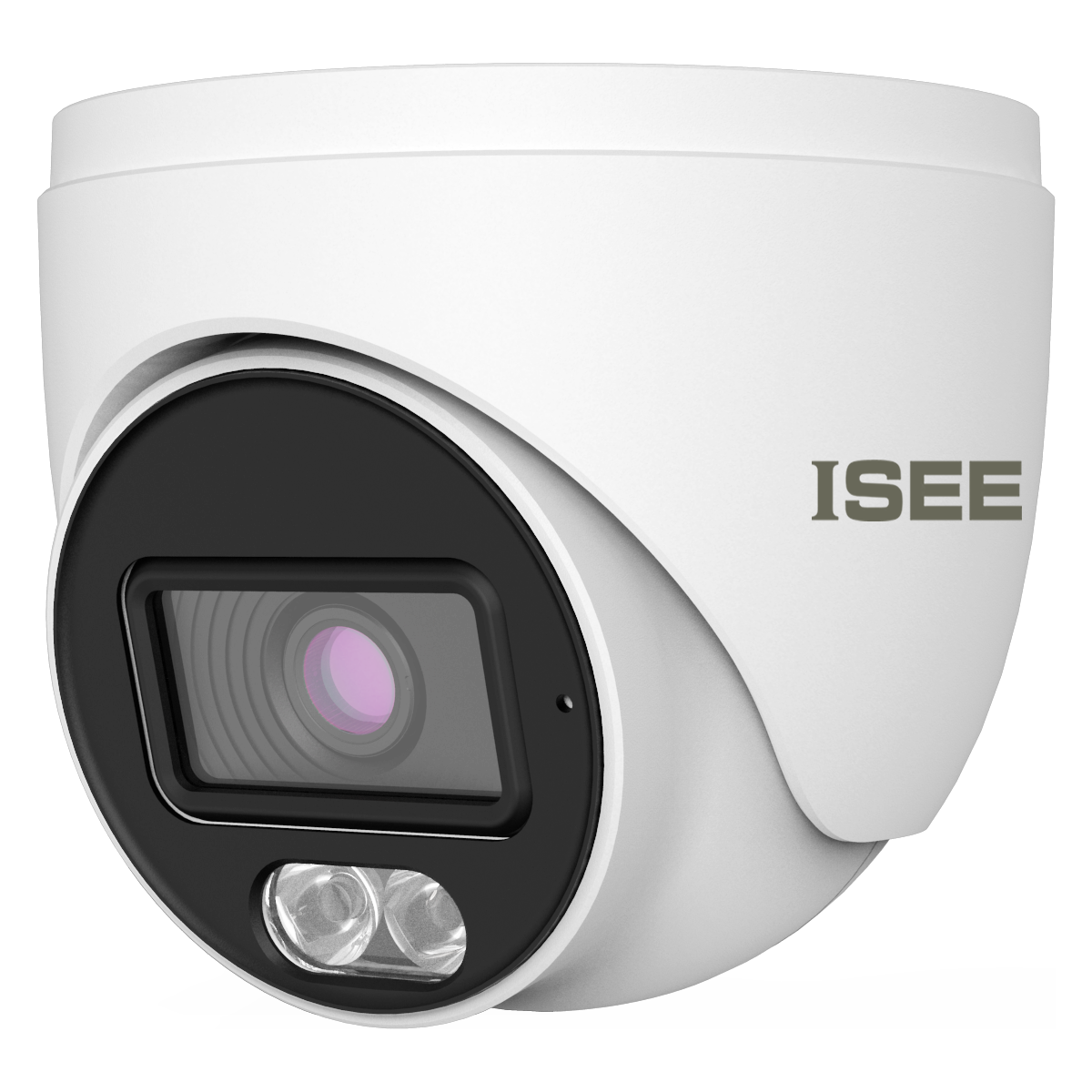 ISEE KAMERA ISA-7524TE3S AHD 2MP, 2.8MM, 7/24 FULL COLOR, DOME, 4IN1, 20MT GECE GÖRÜŞ, PLASTİK+ METAL KASA