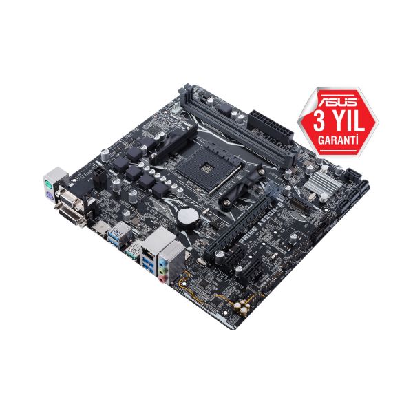 ASUS PRIME A320M-E A320 2xDDR4 VGA+DVI+HDMI 16X M.2 AM4 ANAKART