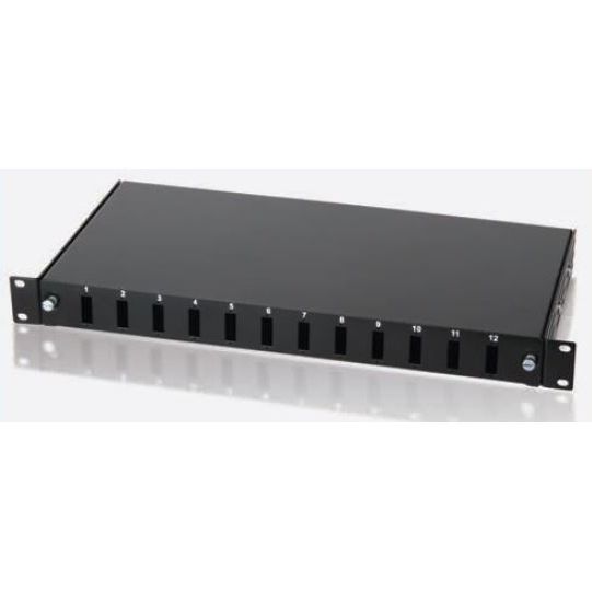 ERAT 1U 19'' 12 PORT SC DX RACK TİPİ DUBLEX PATCH PANEL