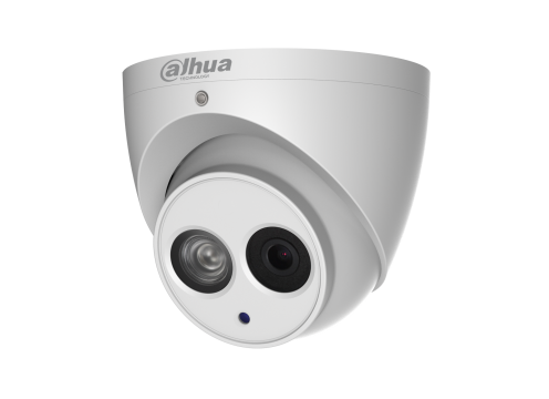 Dahua IPC-HDW4431EMP-AS-0280B 4 Megapiksel WDR Vandalproof IR Dome IP Kamera-Sesli