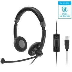 Sennheiser SC 70 USB MS Çift Taraflı Taçlı USB Kablolu UC Kulaklığı