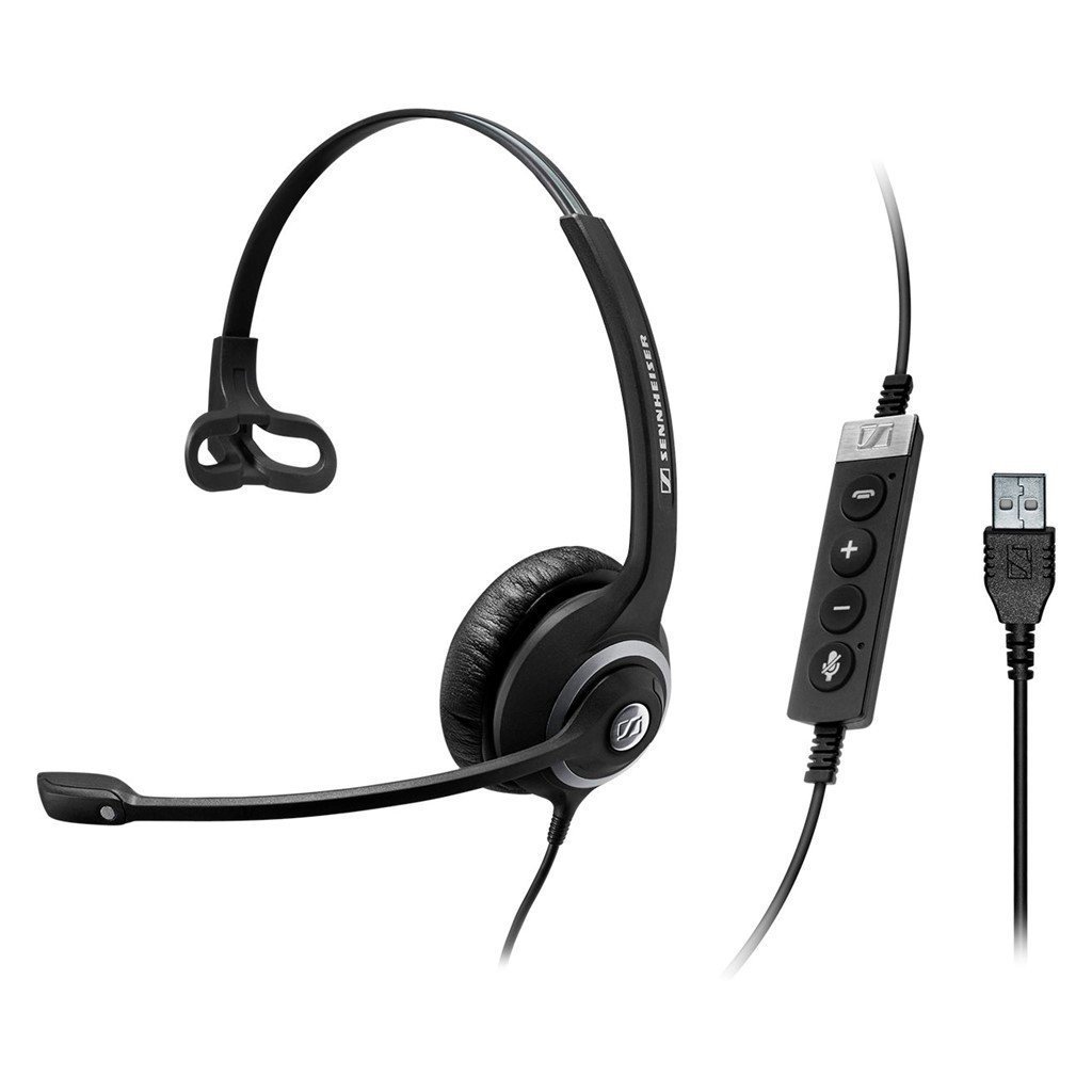 Sennheiser SC 230 USB CTRL II Tek Taraflı Taçlı USB Kablolu HD Ofis Kulaklığı